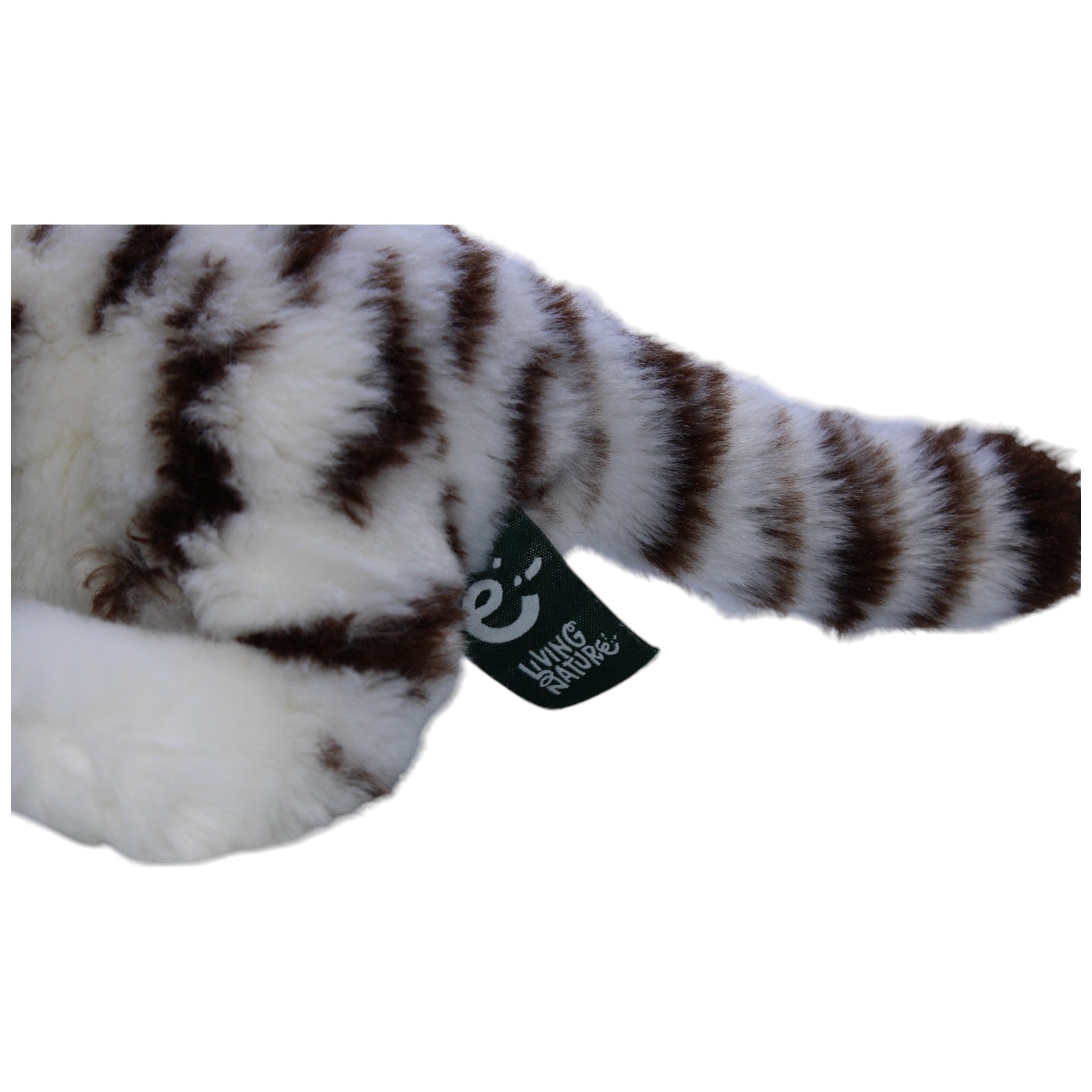 1239628 Living Nature Weißer Tiger Kuscheltier Kumpel Leo Gebraucht