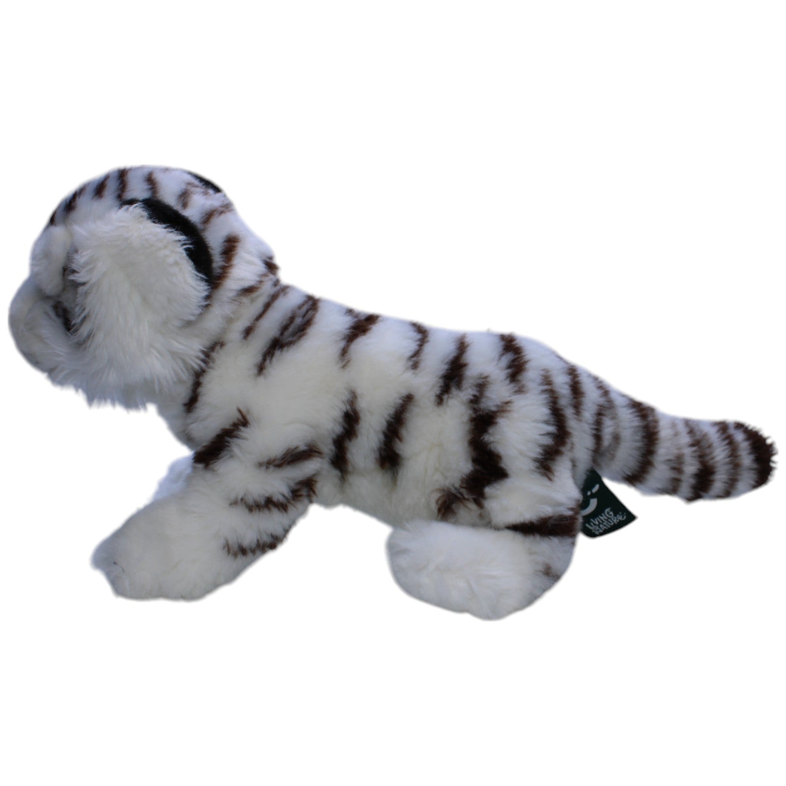 1239628 Living Nature Weißer Tiger Kuscheltier Kumpel Leo Gebraucht