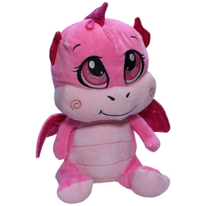 1239636 Jafri Toys Süßer Drache, pink Kuscheltier Kumpel Leo Gebraucht