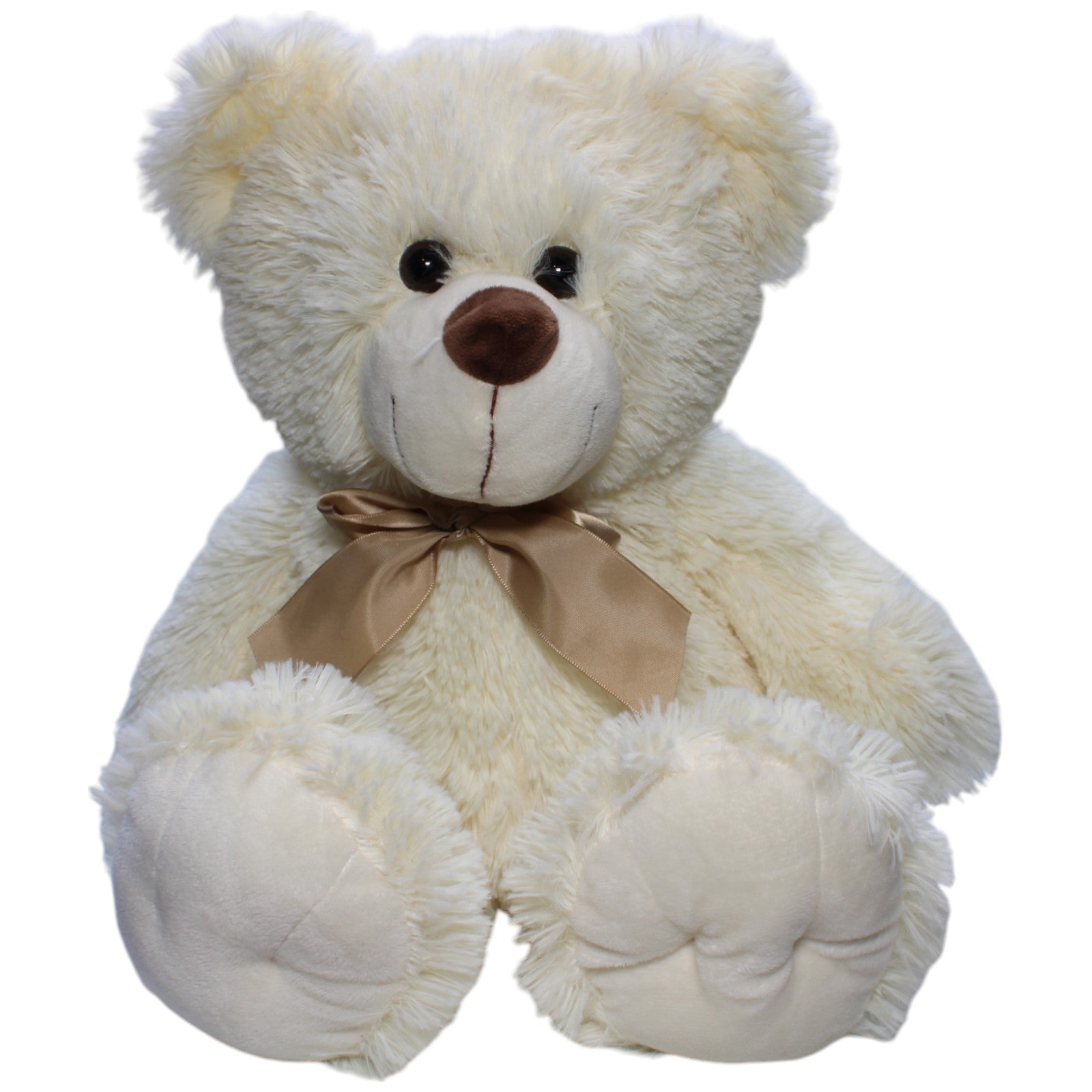 1239639 Sunkid XL Bär mit Schleife, creme Kuscheltier Kumpel Leo Bär Gebraucht Teddy