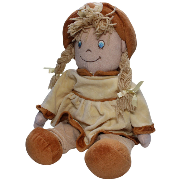 1239647 Aurora XL Ragdoll Puppe, braun - gelb Puppe Kumpel Leo Gebraucht