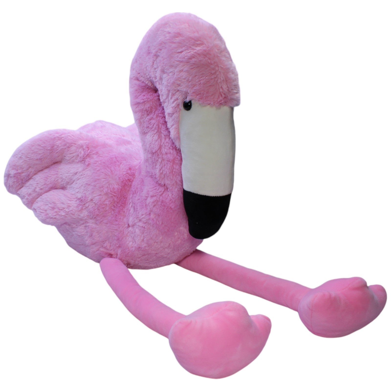 1239649 TEDI XXL Kuschelfreund, Flamingo Kuscheltier Kumpel Leo Gebraucht