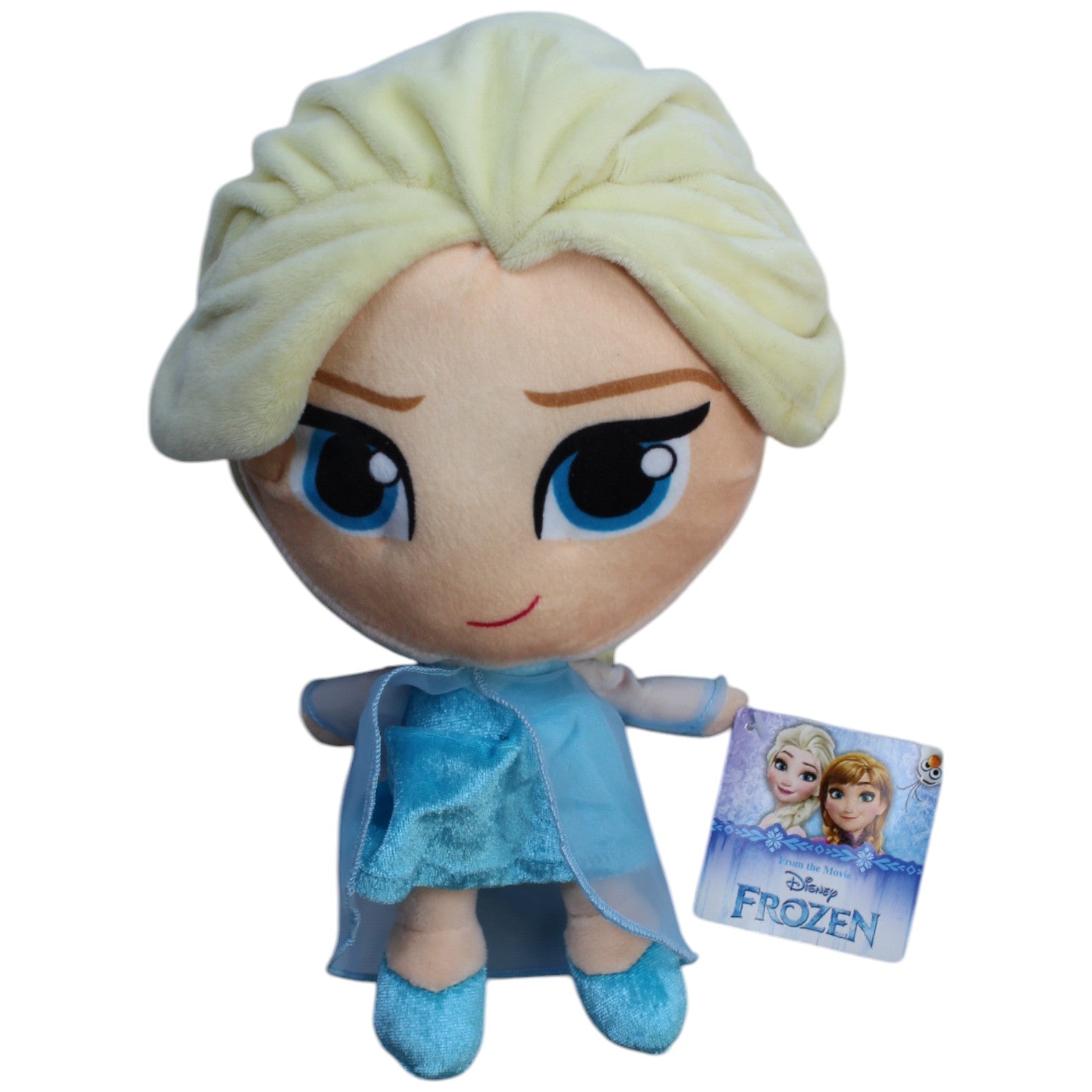 1239677 PTS SRL Big Head Elsa aus Disney Frozen Plüschfigur Kumpel Leo Disney neu