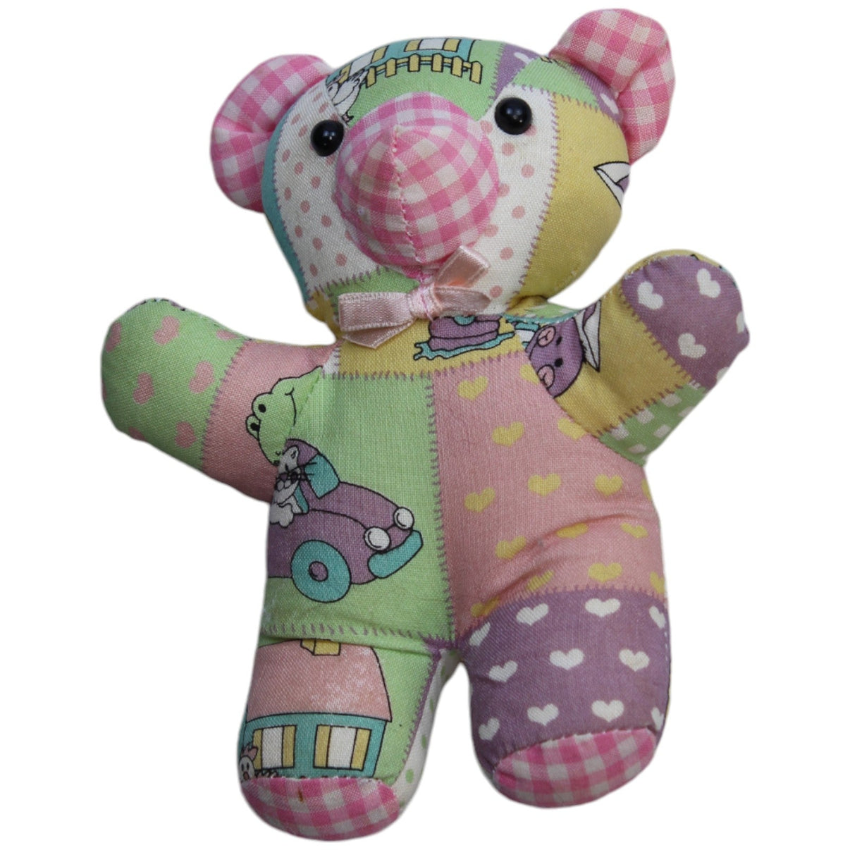 1239705 Zapf Creation AG Baby Born, Patchwork Bär Kuscheltier Kumpel Leo Bär Gebraucht Teddy