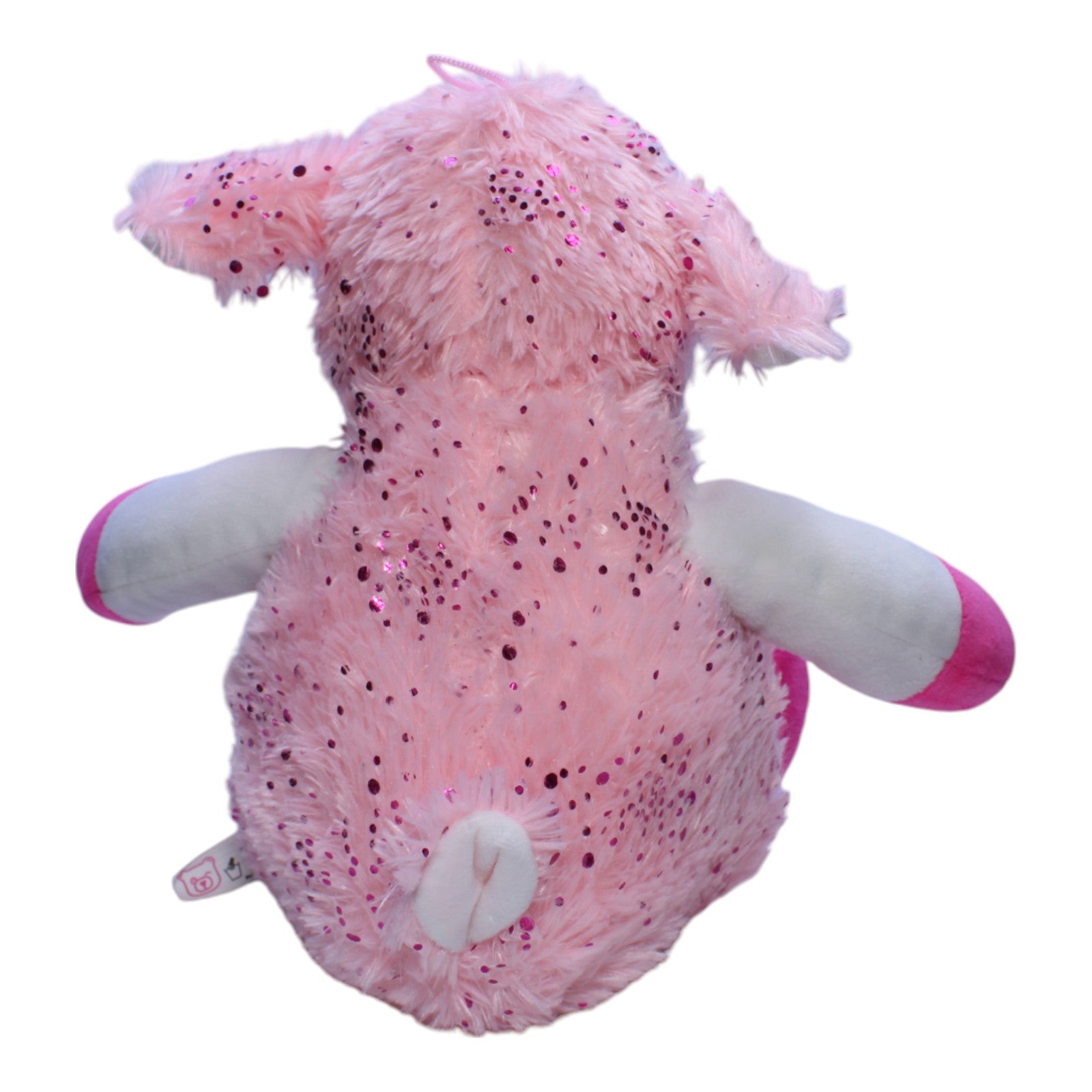 1239729 Landahl & Baumann XL Pinkes Glitzer Schaf Kuscheltier Kumpel Leo Gebraucht Lamm Ostern