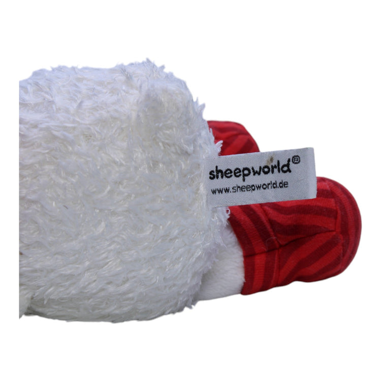 1239737 Sheepworld Sheepworld, Schaf weiß mit Zipfelmütze Kuscheltier Kumpel Leo Gebraucht