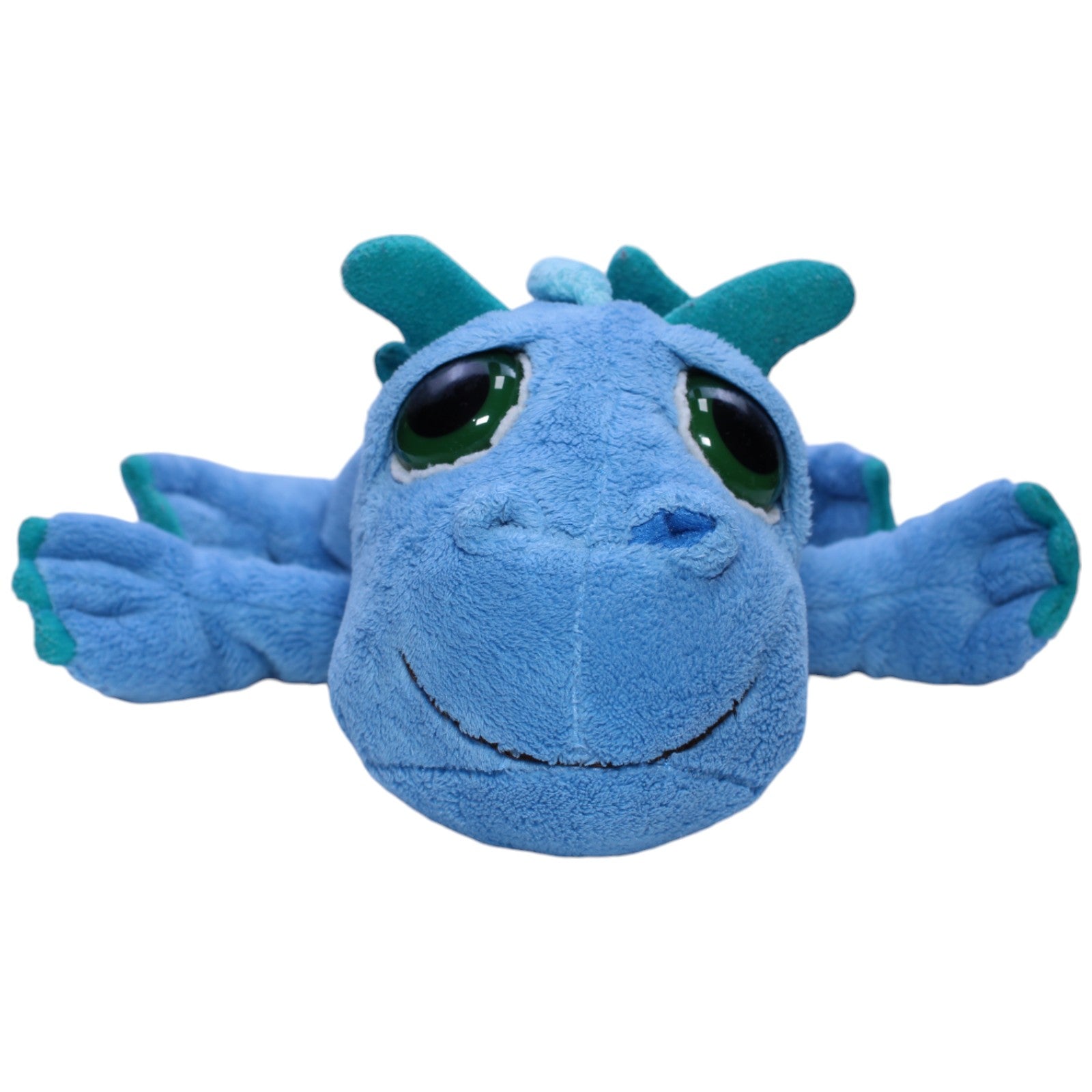 1239777 Russ Berrie Drache Scorch™, blau Kuscheltier Kumpel Leo Fantasy Gebraucht Märchen