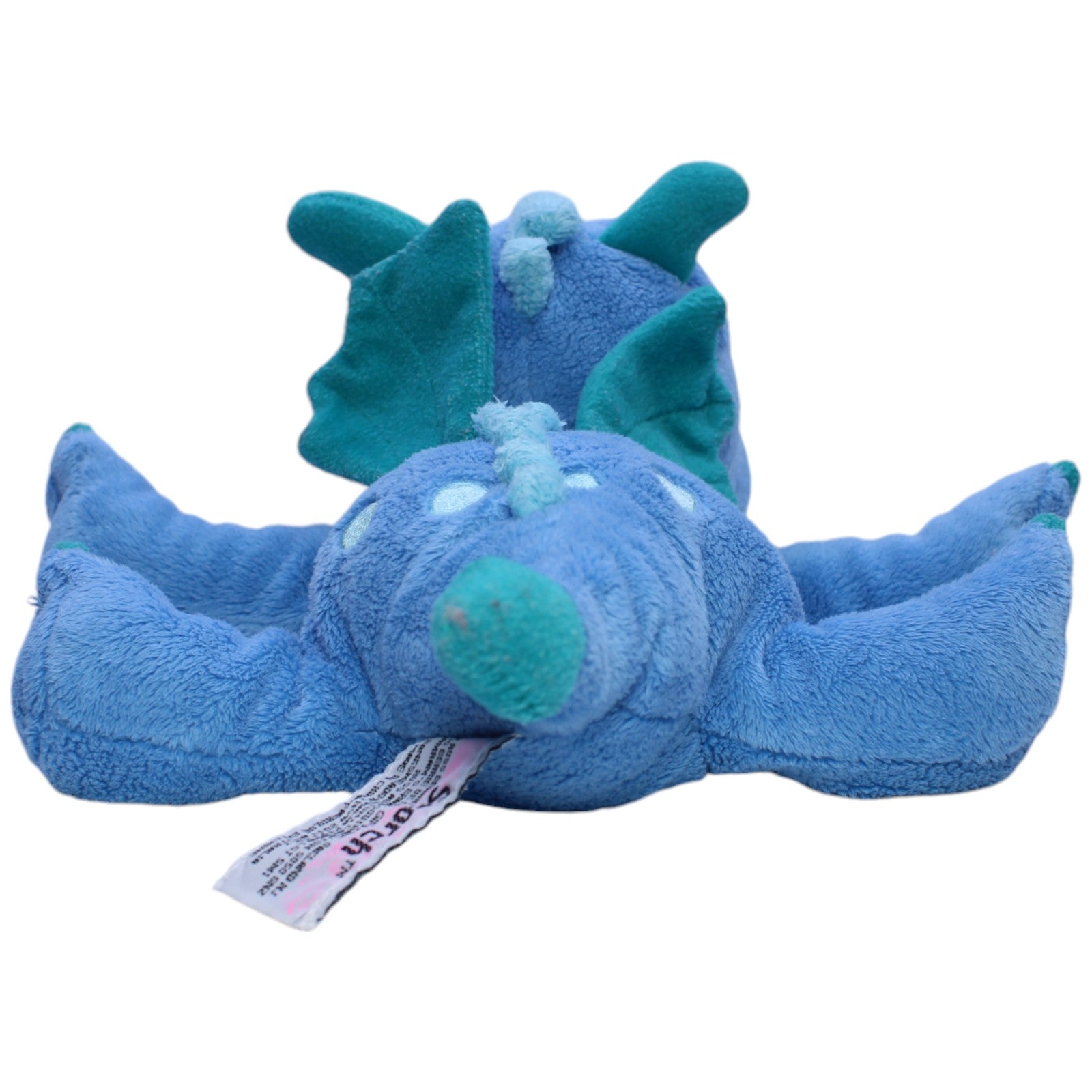 1239777 Russ Berrie Drache Scorch™, blau Kuscheltier Kumpel Leo Fantasy Gebraucht Märchen