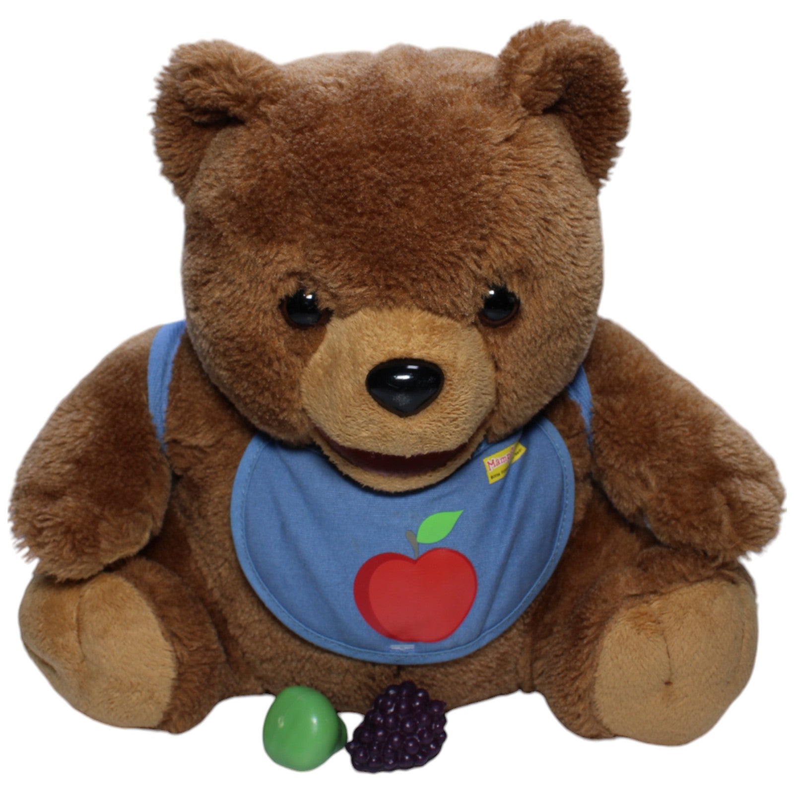 1239780 Unbekannt Mampfi Bär mit Obst Interaktives Spielzeug Kumpel Leo Bär Gebraucht Teddy