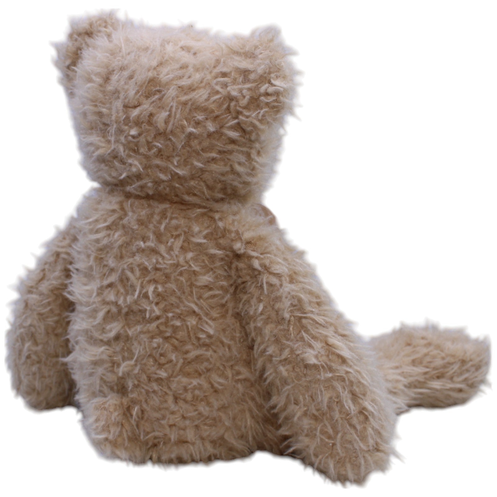 1239793 EBO Plüschtiere Superweicher Wuschelteddy mit Schleife, groß Kuscheltier Kumpel Leo Bär Gebraucht Teddy