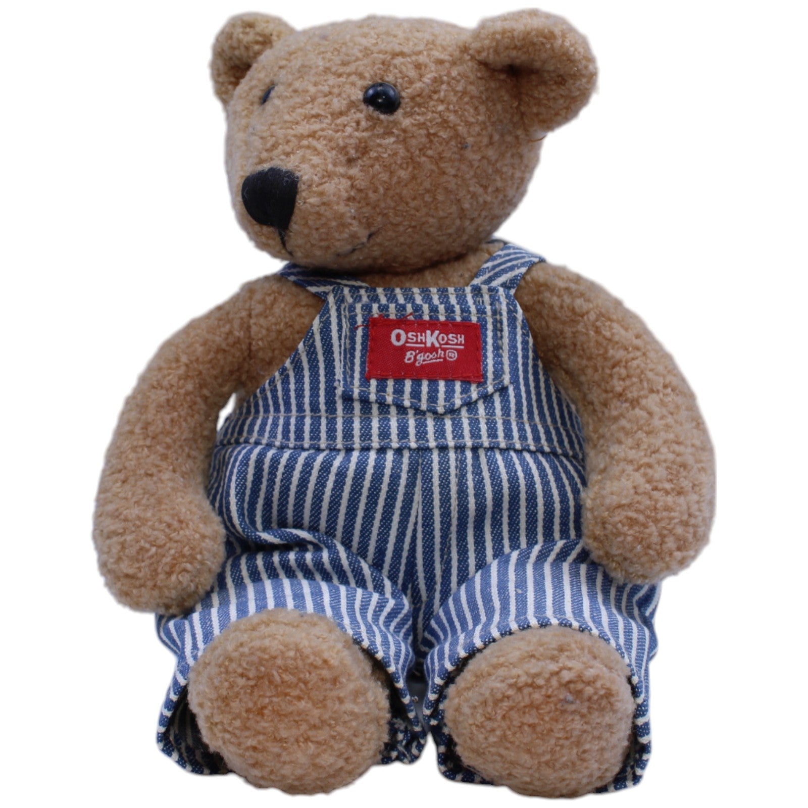 1239795 OshKosh B´Gosh® Süßer Teddybär mit Latzhose Kuscheltier Kumpel Leo Bär Gebraucht Teddy