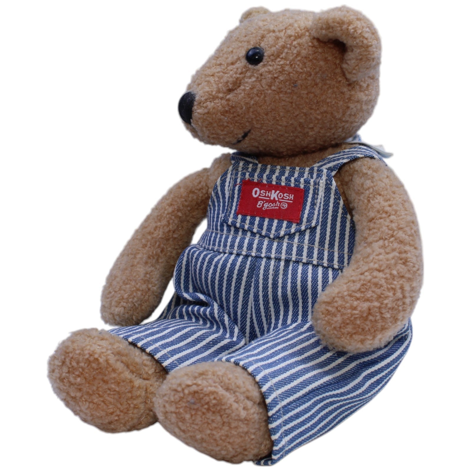 1239795 OshKosh B´Gosh® Süßer Teddybär mit Latzhose Kuscheltier Kumpel Leo Bär Gebraucht Teddy