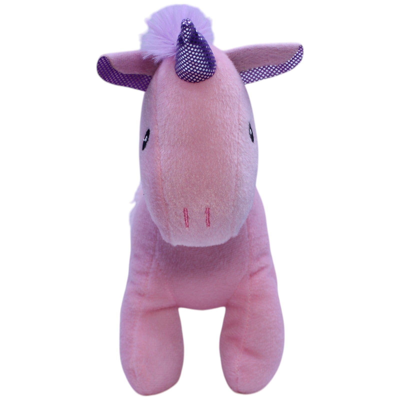 1239799 FLOTI Flos Toys, rosa Einhorn Kuscheltier Kumpel Leo Fantasy Gebraucht