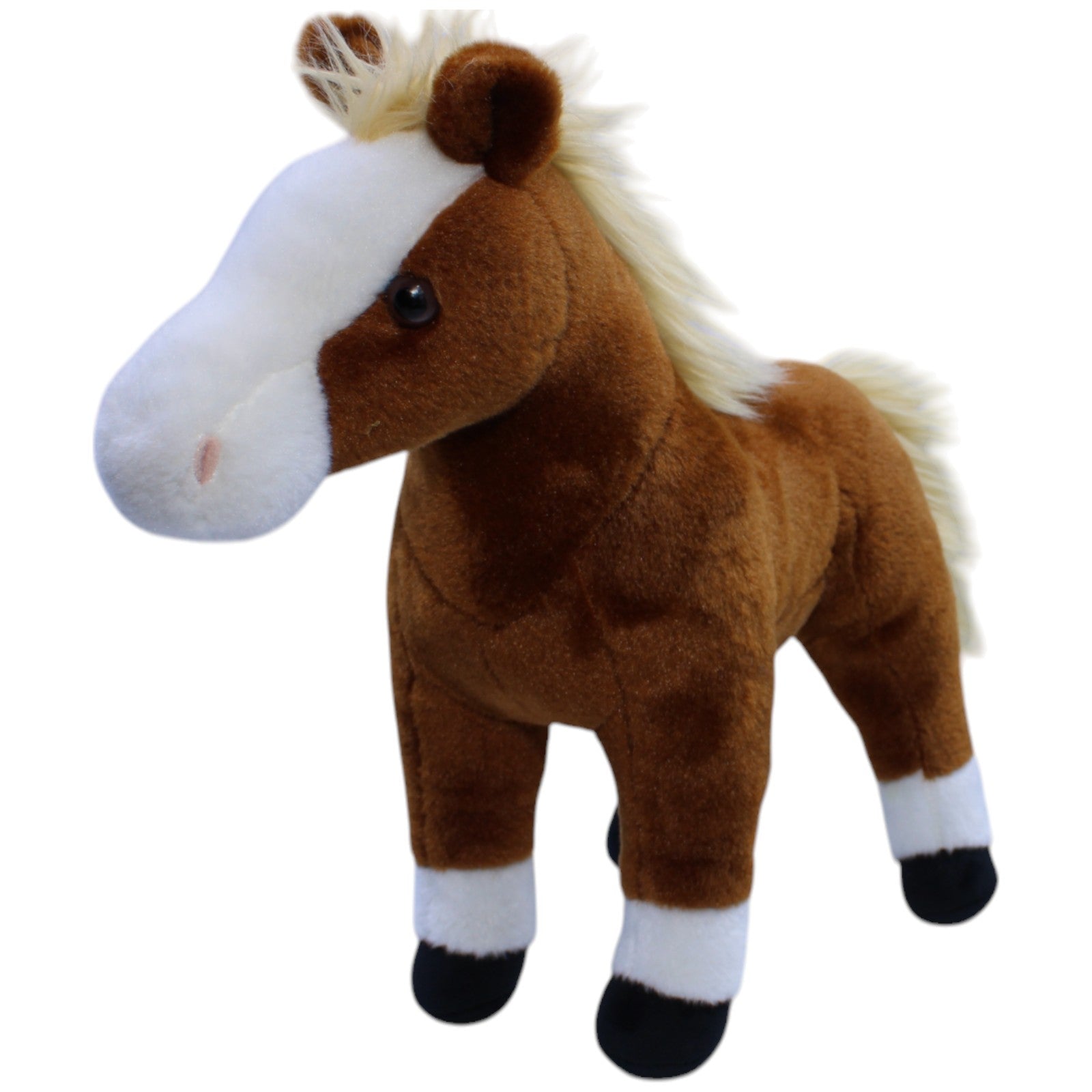 1239801 Wild Republic Cuddlekins, braunes Pferd Kuscheltier Kumpel Leo Gebraucht Pony