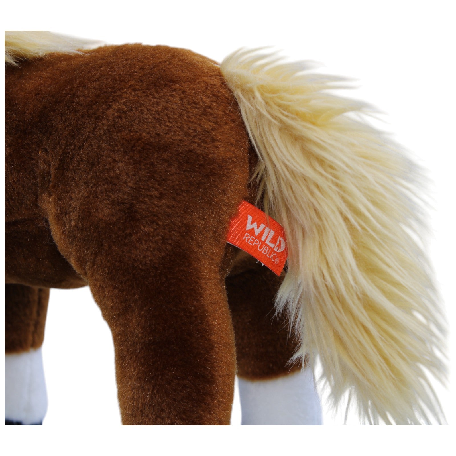 1239801 Wild Republic Cuddlekins, braunes Pferd Kuscheltier Kumpel Leo Gebraucht Pony