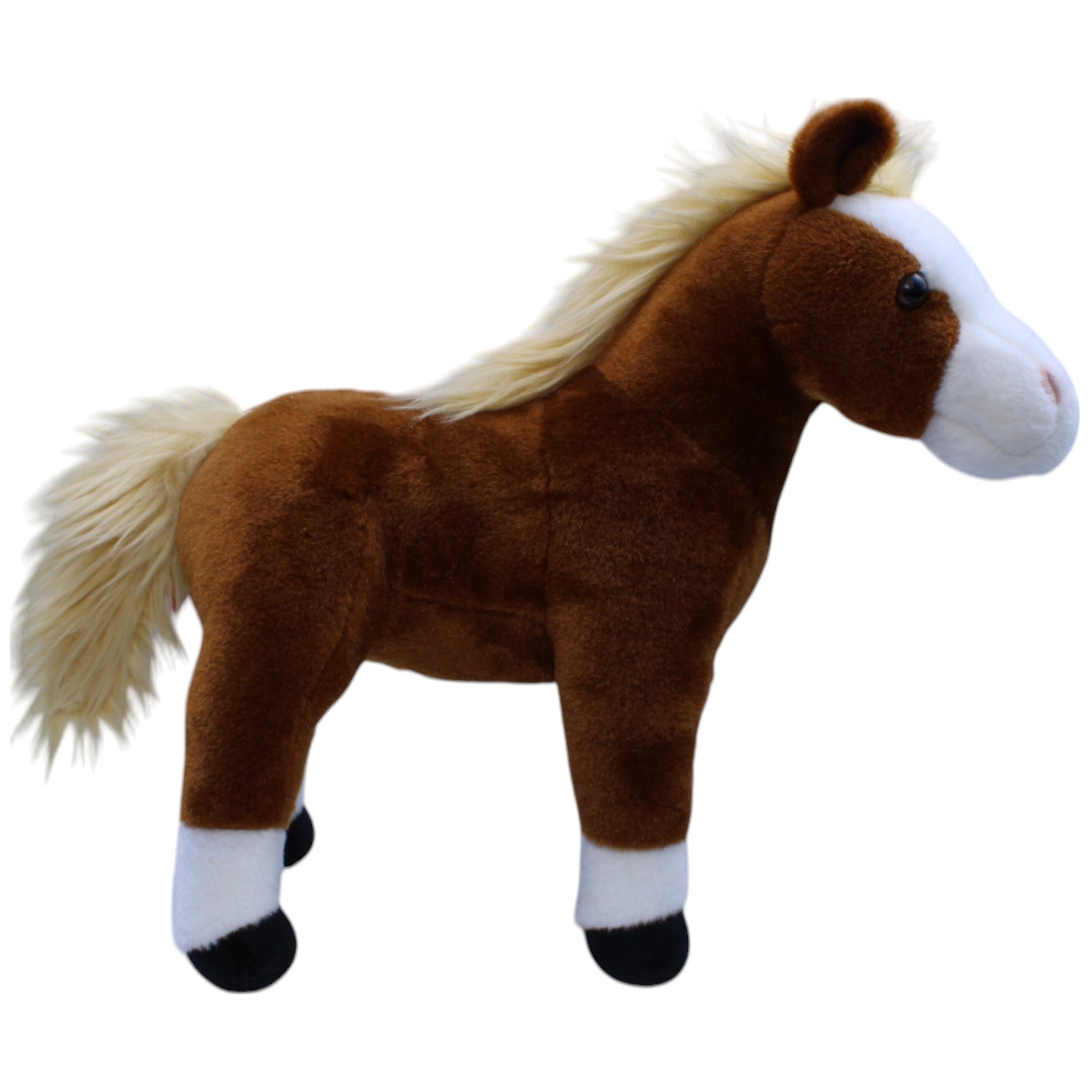 1239801 Wild Republic Cuddlekins, braunes Pferd Kuscheltier Kumpel Leo Gebraucht Pony