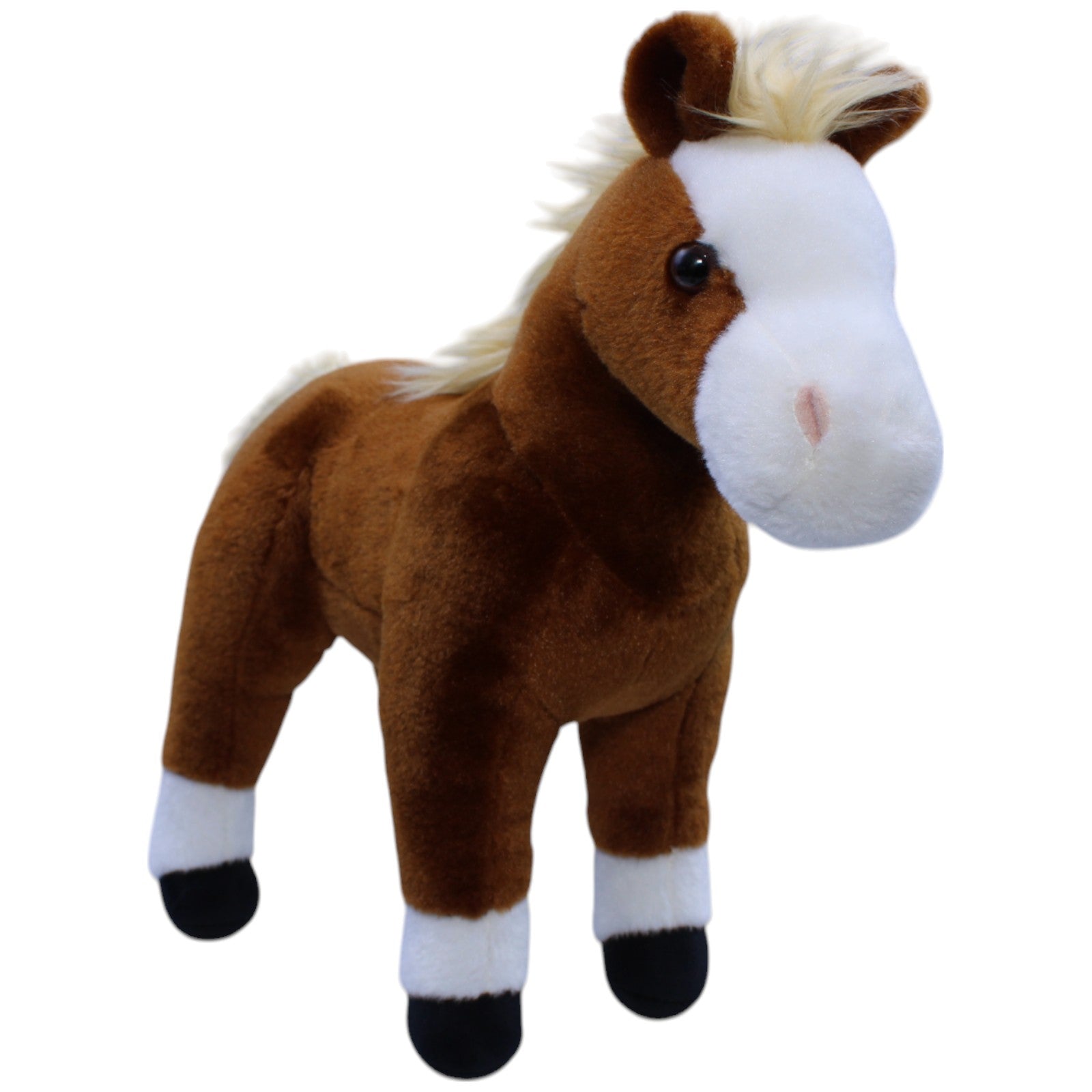 1239801 Wild Republic Cuddlekins, braunes Pferd Kuscheltier Kumpel Leo Gebraucht Pony