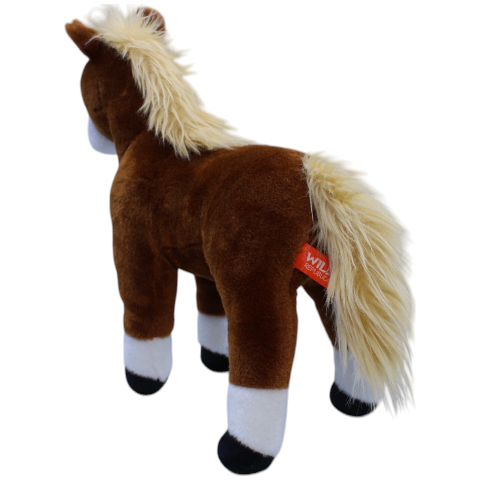 1239801 Wild Republic Cuddlekins, braunes Pferd Kuscheltier Kumpel Leo Gebraucht Pony