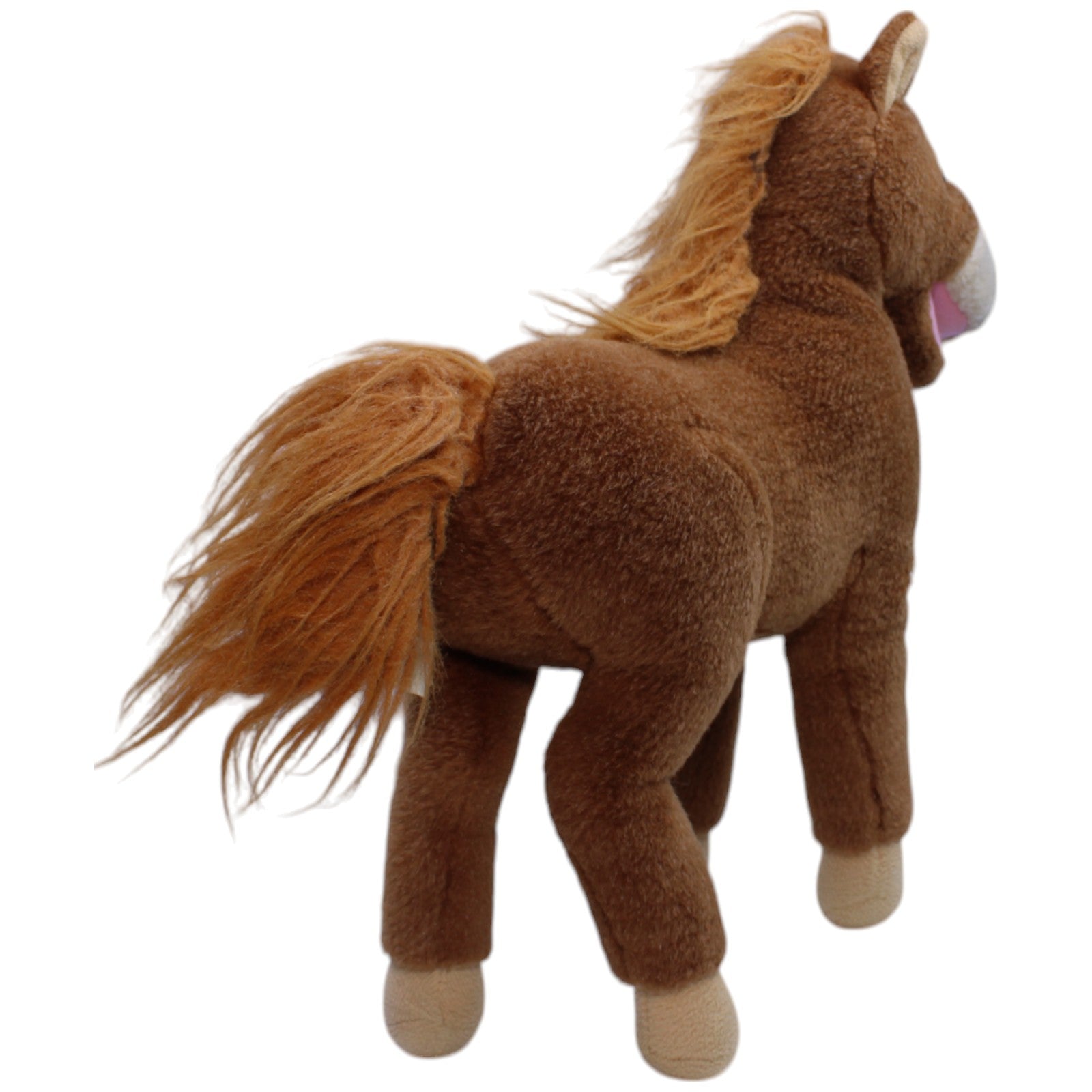 1239809 McDonald's XL Braunes Pferd Kuscheltier Kumpel Leo Gebraucht Pony Vintage