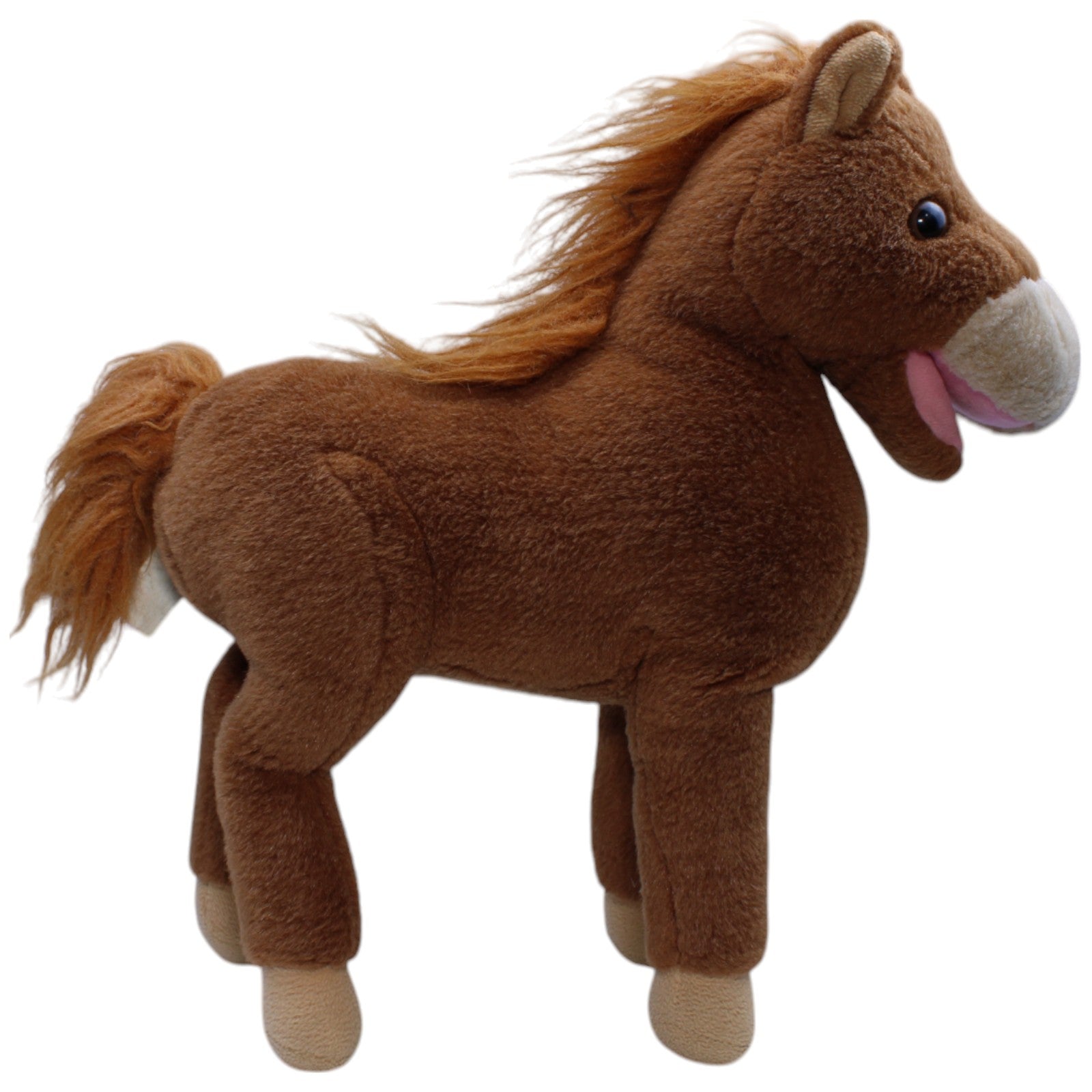 1239809 McDonald's XL Braunes Pferd Kuscheltier Kumpel Leo Gebraucht Pony Vintage