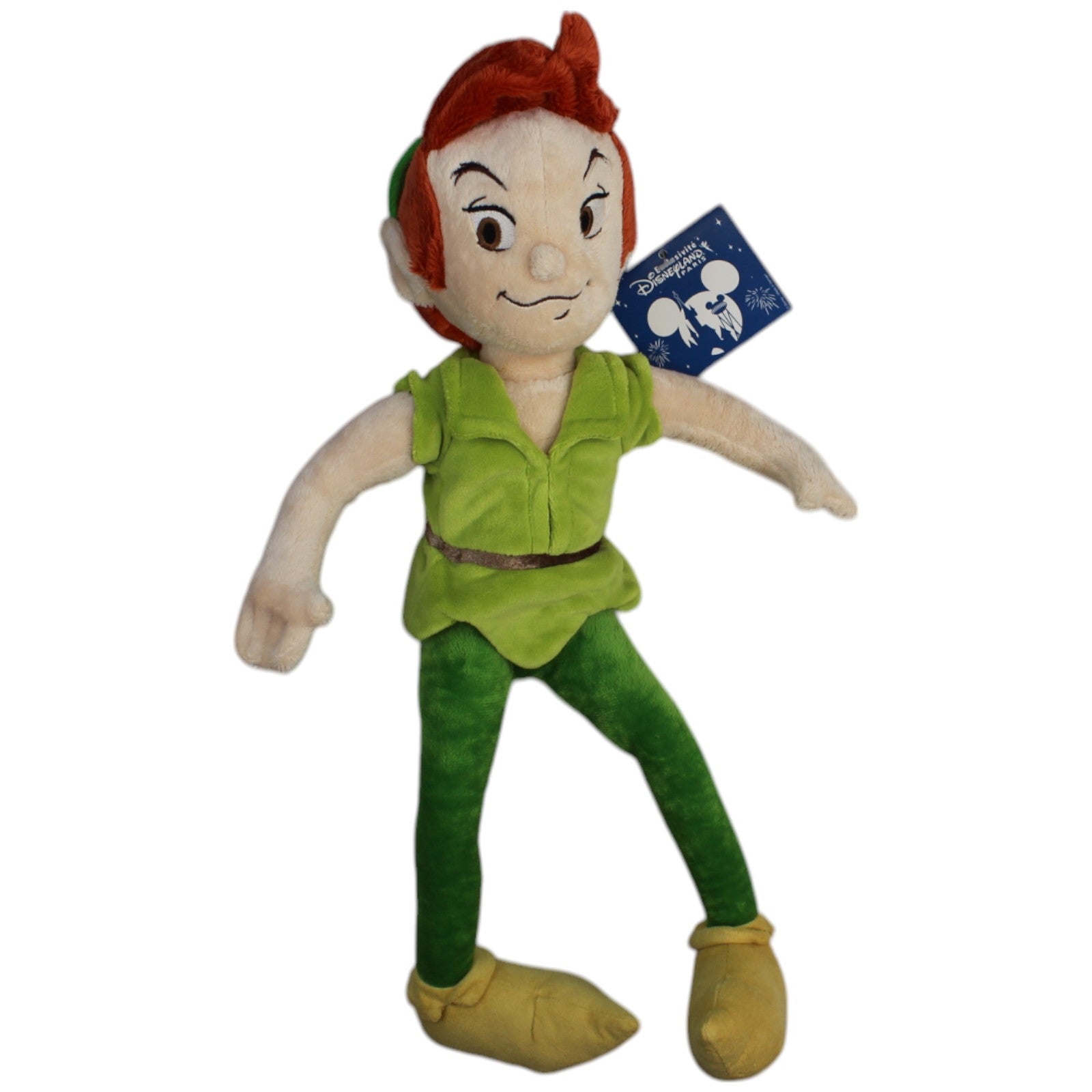 1239842 Disney Disneyland Paris, Peter Pan Plüschfigur Kumpel Leo neu