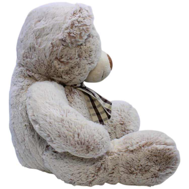 1239879 Kuschelwuschel Teddybär mit karierter Schleife, sitzend Kuscheltier Kumpel Leo Bär Gebraucht Teddy