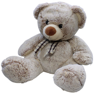 1239879 Kuschelwuschel Teddybär mit karierter Schleife, sitzend Kuscheltier Kumpel Leo Bär Gebraucht Teddy