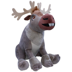 1239883 Nicotoy Rentier Sven aus Disney Die Eiskönigin, sitzend Kuscheltier Kumpel Leo Disney Gebraucht