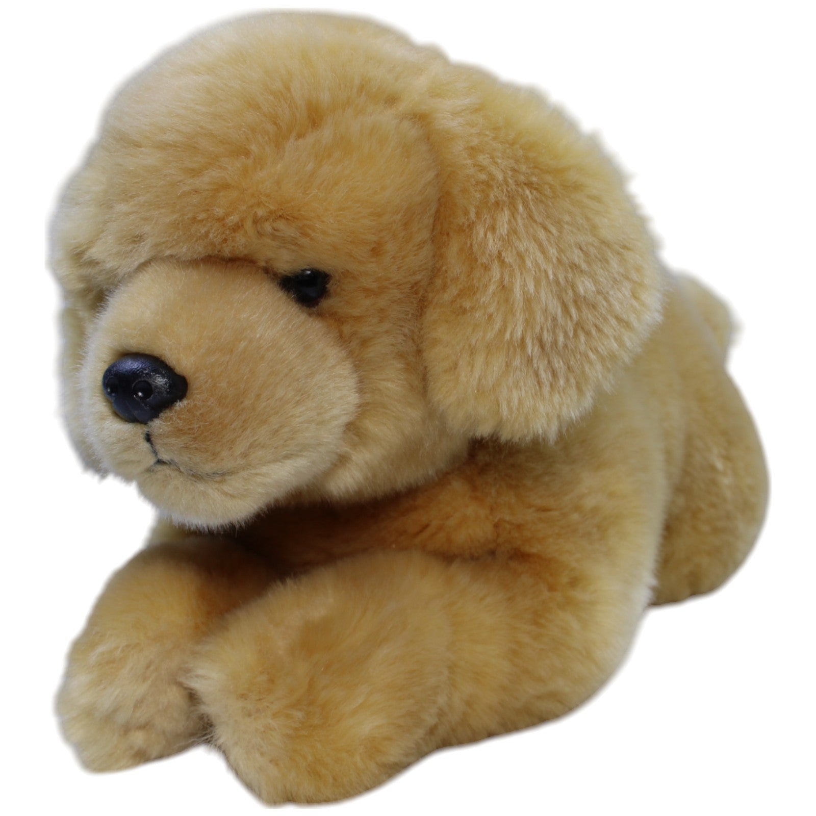 1239899 Smyths Toys Golden Retriever Welpe, liegend Kuscheltier Kumpel Leo Gebraucht Hund