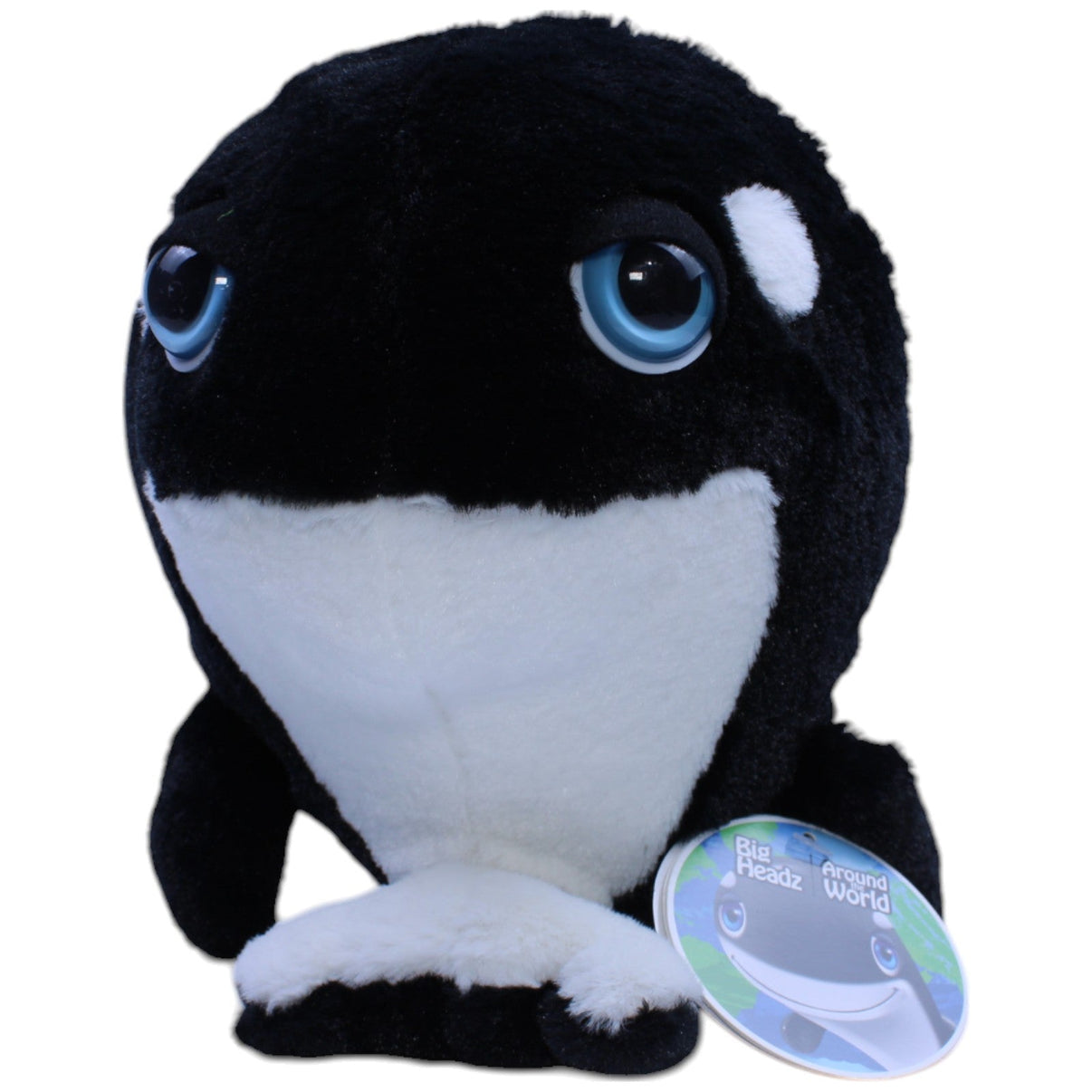 1239909 TCC Global Big Headz, Orka Kuscheltier Kumpel Leo neu