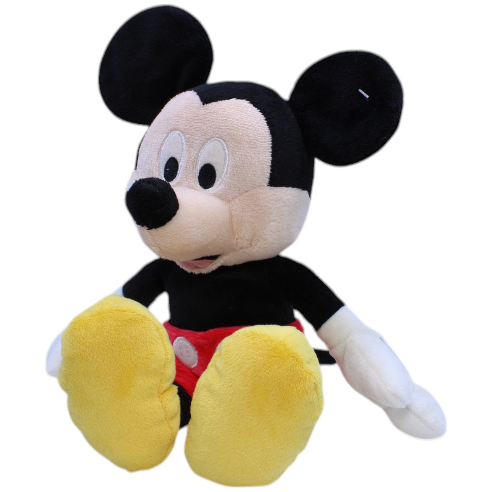 1239922 Disney Disneyland Paris, große sitzende Micky Maus Kuscheltier Kumpel Leo Disney Gebraucht Vintage