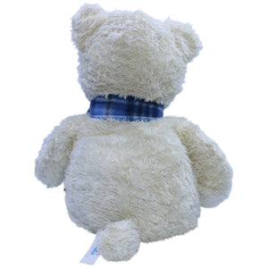 1239930 Bambia XL Eisbär mit blauem Schal Kuscheltier Kumpel Leo Bär Gebraucht Teddy