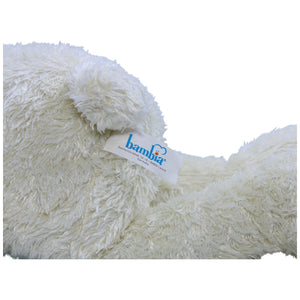 1239930 Bambia XL Eisbär mit blauem Schal Kuscheltier Kumpel Leo Bär Gebraucht Teddy