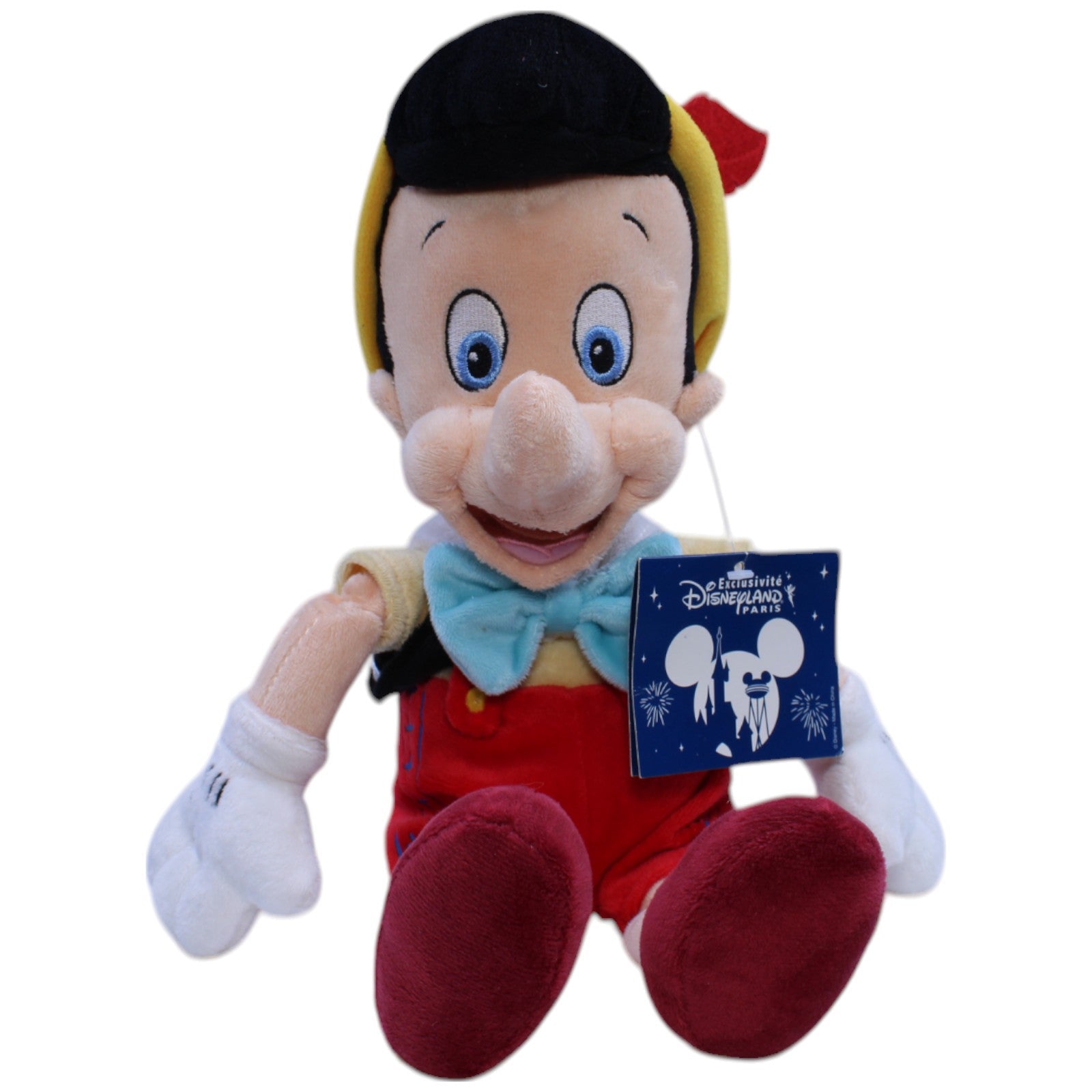 1239934 Disney Disneyland Paris, Pinocchio Plüschfigur Kumpel Leo neu