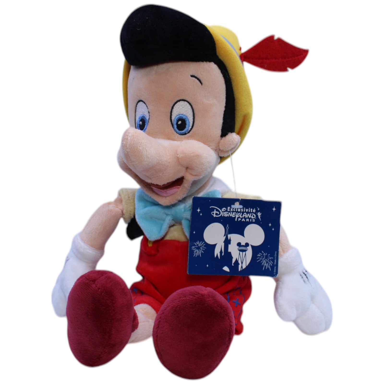 1239934 Disney Disneyland Paris, Pinocchio Plüschfigur Kumpel Leo neu