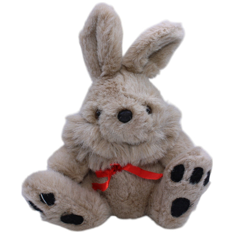 1239947 FIG Hase mit roter Schleife, sitzend Kuscheltier Kumpel Leo Gebraucht