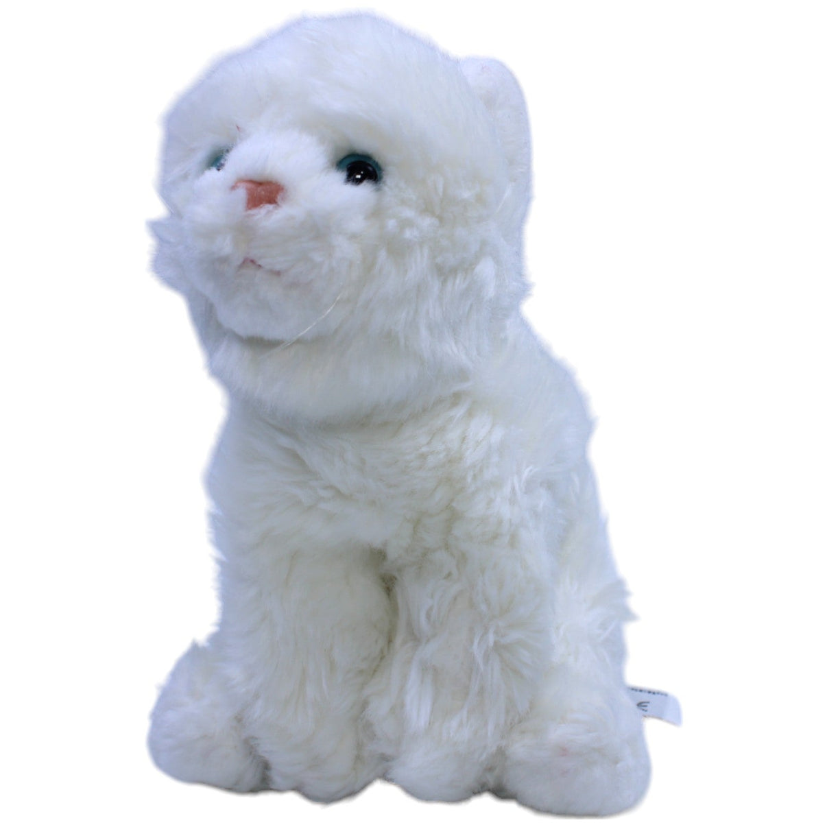 1239954 Uni - Toys Leosco™ Katze, weiß Kuscheltier Kumpel Leo Gebraucht