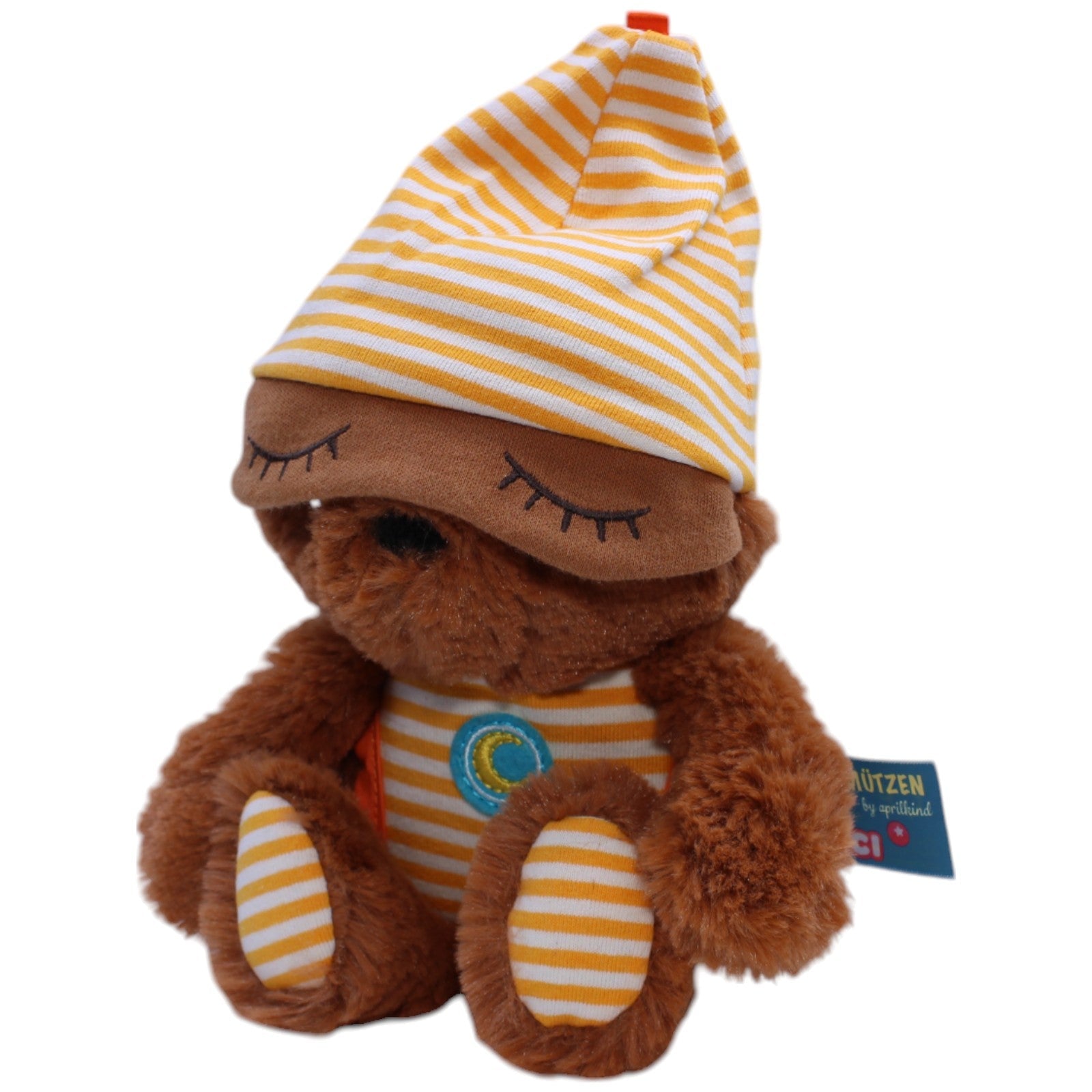 1239957 NICI Schlafmützen by aprilkind, Bär Tommsy Kuscheltier Kumpel Leo Bär Gebraucht Teddy