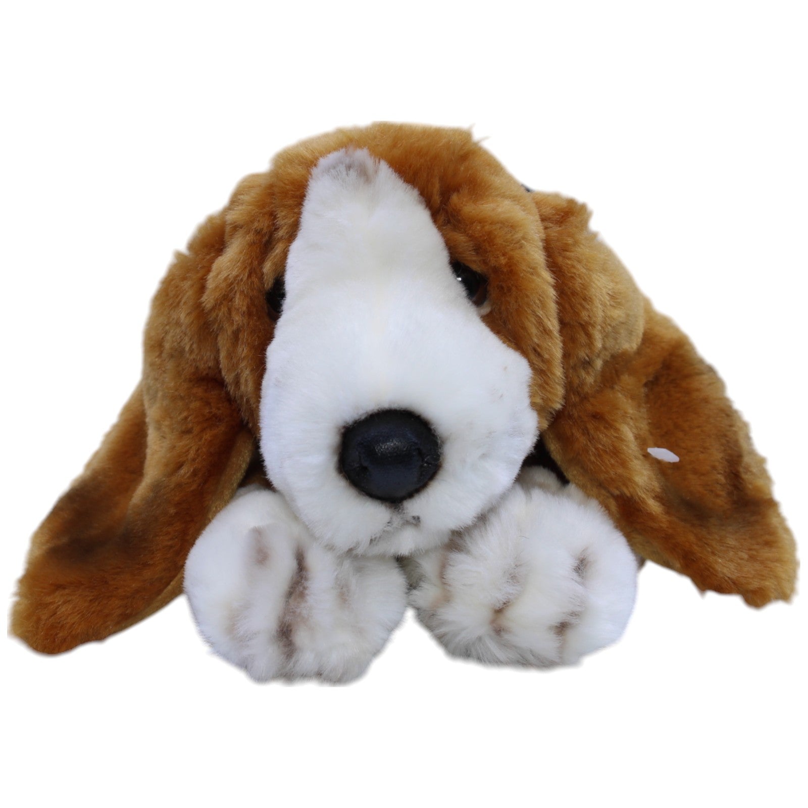 1239964 Uni - Toys Basset Hound, liegend Kuscheltier Kumpel Leo Gebraucht Hund