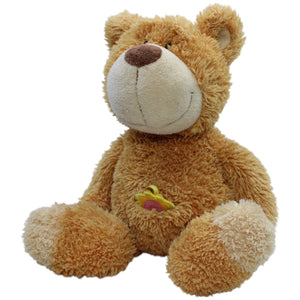 1239967 NICI Großer Bär mit Blume Kuscheltier Kumpel Leo Bär Gebraucht Teddy