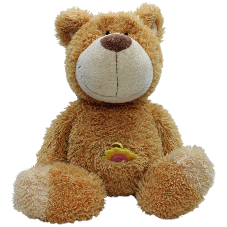 1239967 NICI Großer Bär mit Blume Kuscheltier Kumpel Leo Bär Gebraucht Teddy