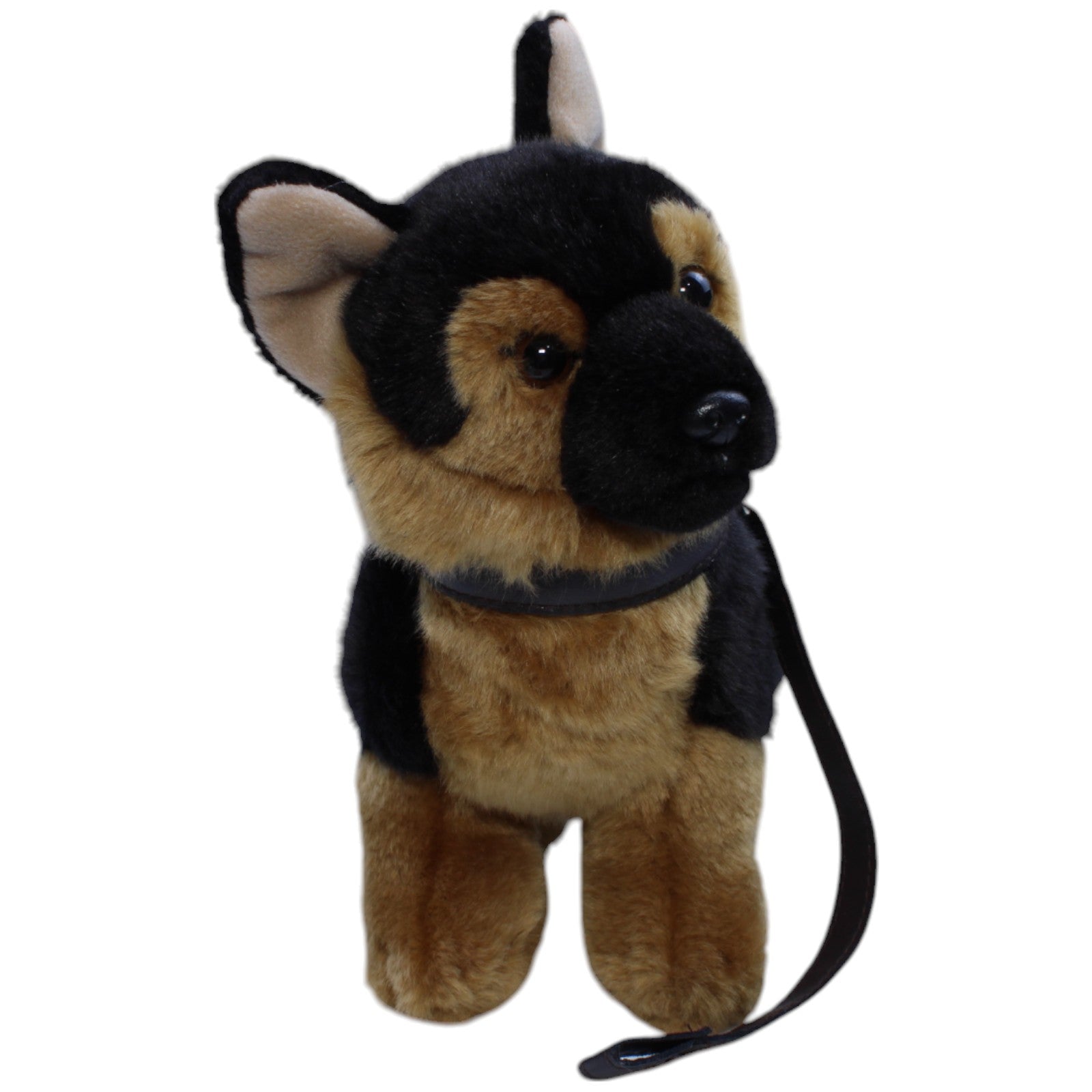 1239973 Uni - Toys Hund, Deutscher Schäferhund mit Leine Kuscheltier Kumpel Leo Gebraucht