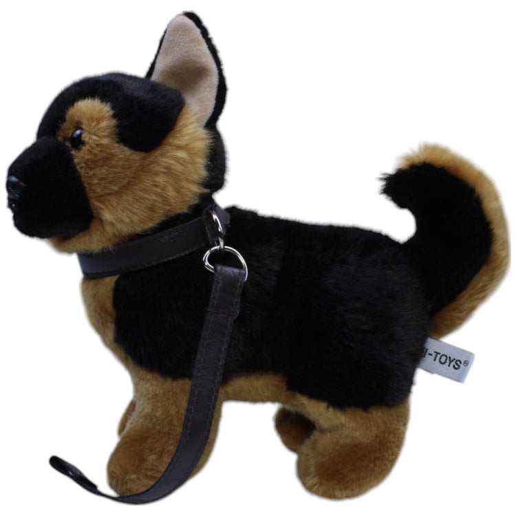 1239973 Uni - Toys Hund, Deutscher Schäferhund mit Leine Kuscheltier Kumpel Leo Gebraucht