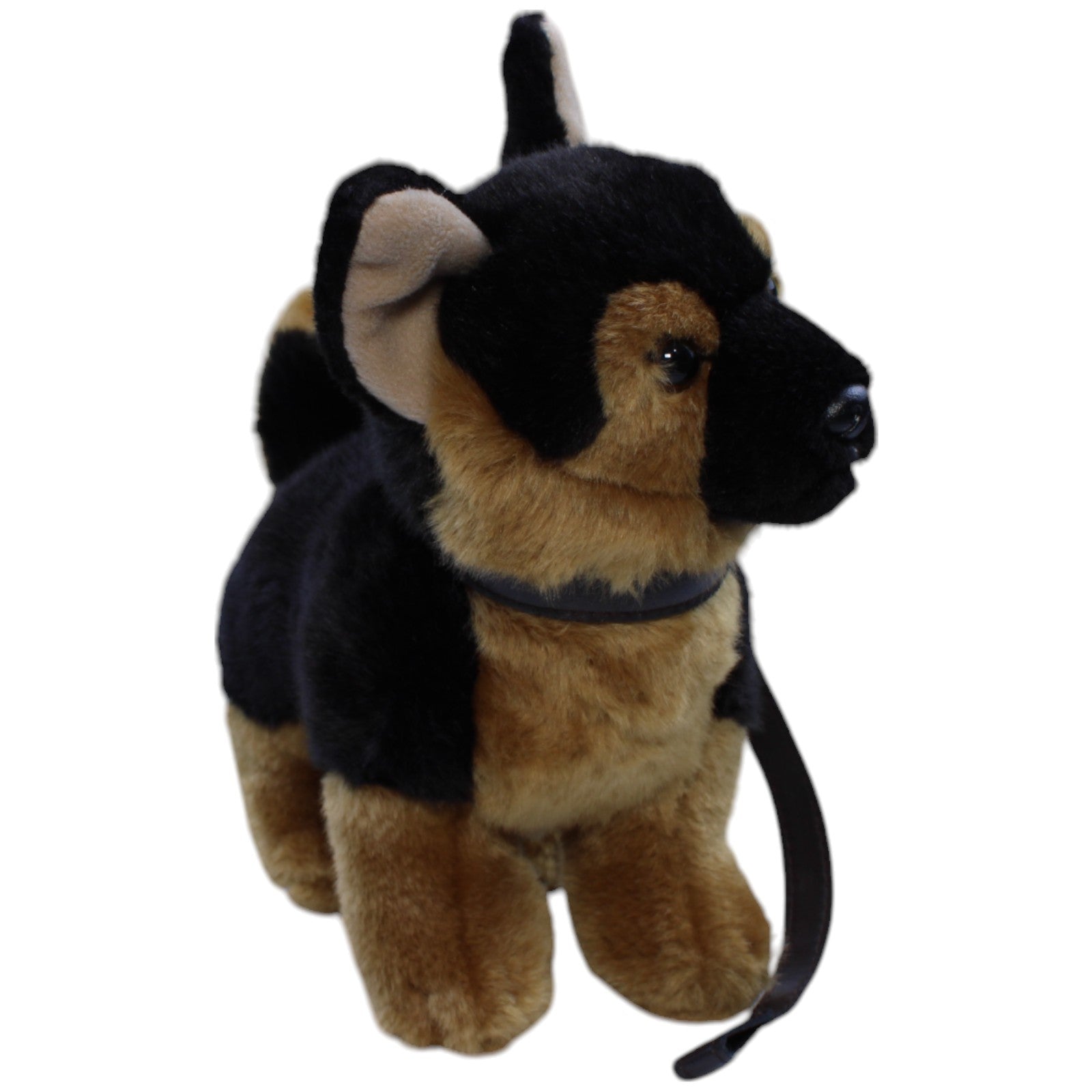 1239973 Uni - Toys Hund, Deutscher Schäferhund mit Leine Kuscheltier Kumpel Leo Gebraucht