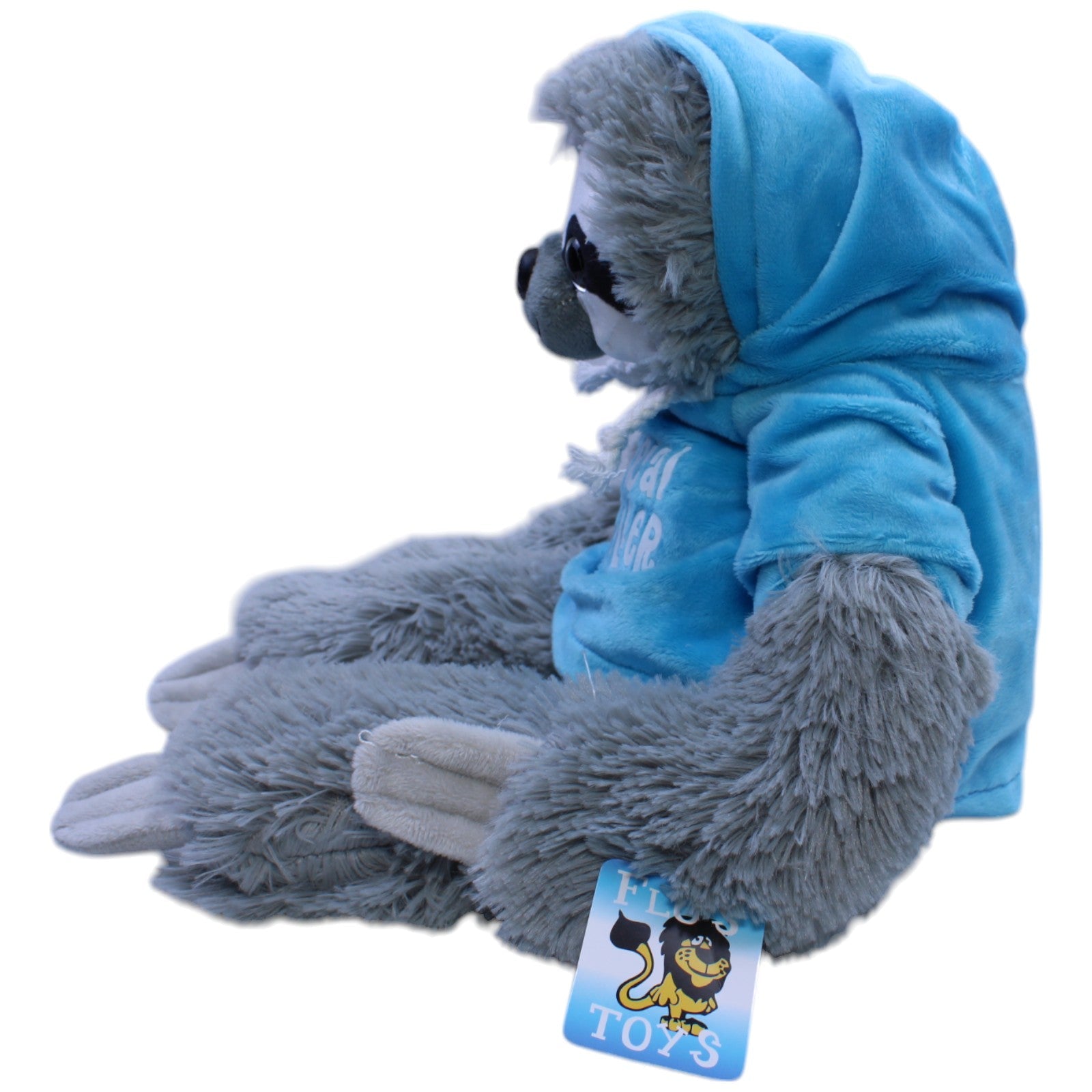 1239986 FLOTI Flos Toys, Faultier Relaxy "Serial Chiller" Kuscheltier Kumpel Leo neu