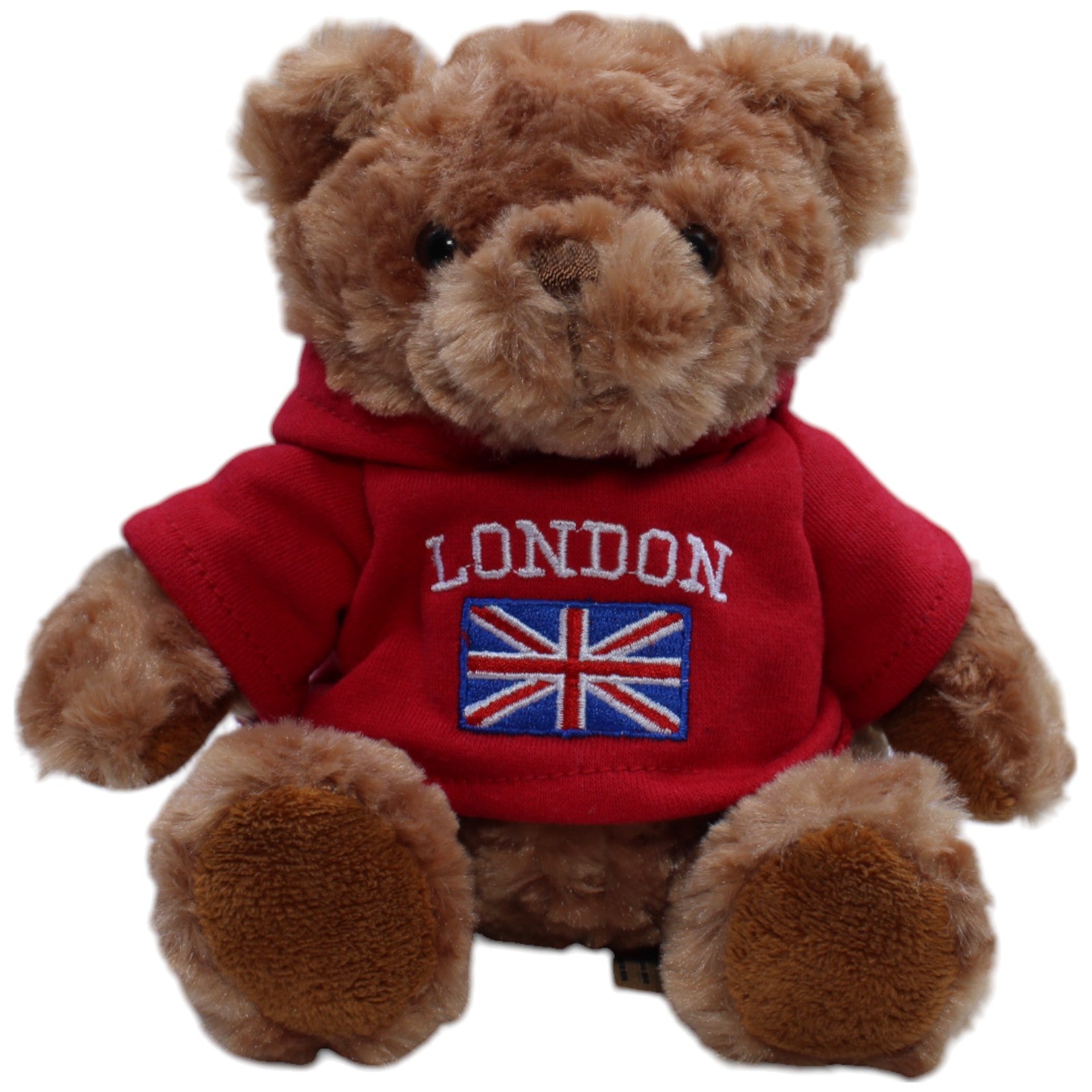 1239988 Keel Toys Teddybär im London Hoodie Kuscheltier Kumpel Leo Bär Gebraucht Teddy