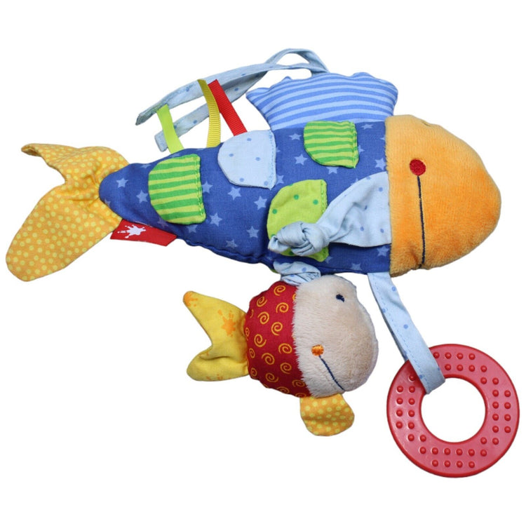 1231355 Sigikid Activity-Kuscheltier, Fisch mit Vibration bunt Activity-Kuscheltier Kumpel Leo Gebraucht