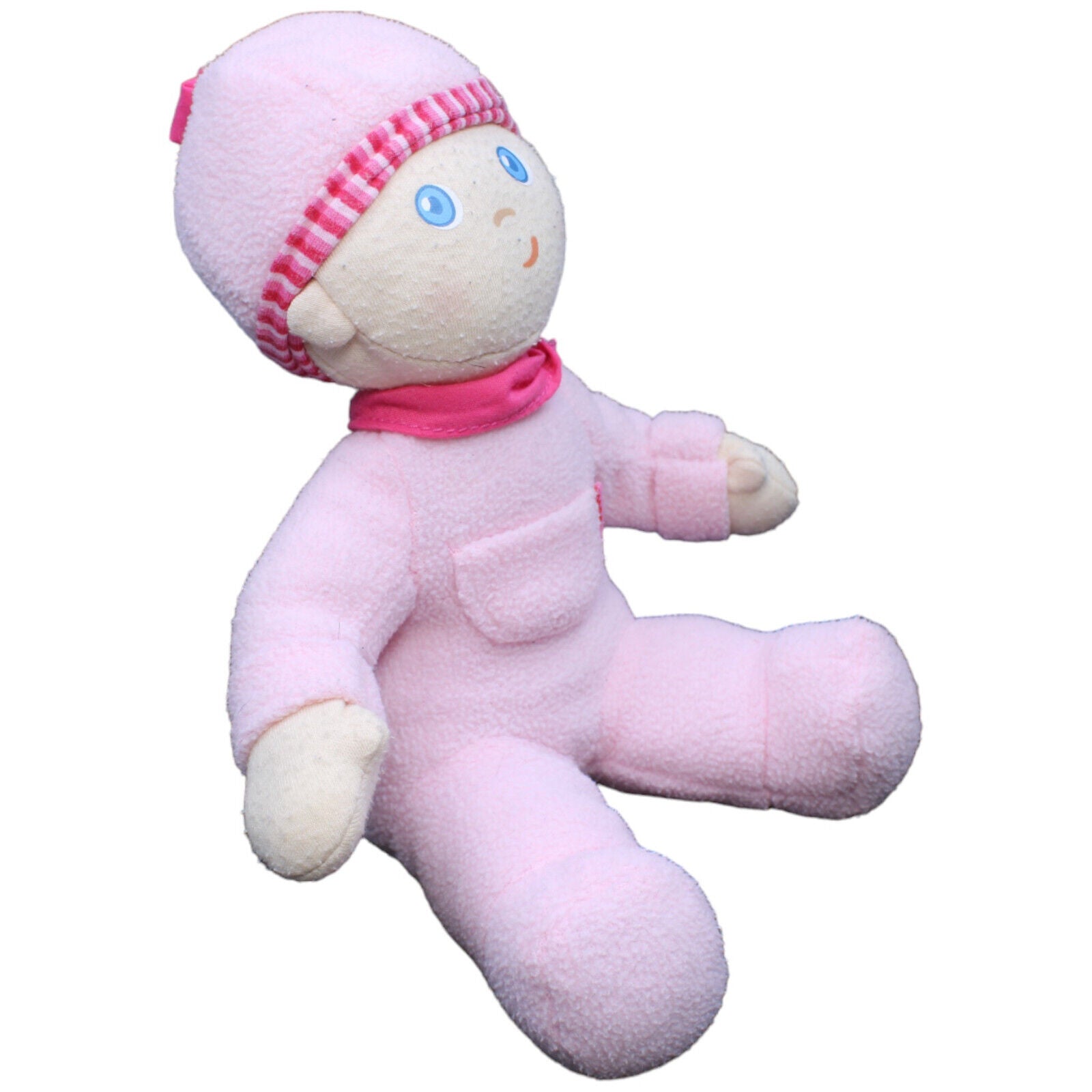 1232618 HABA Kuschelpuppe, Luisa Puppe Kumpel Leo Gebraucht