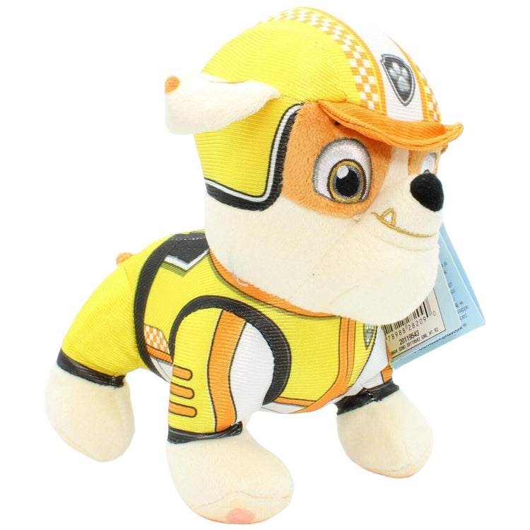 1230630 Spin Master Rubble aus Paw Patrol - Ultimativer Kino Einsatz Kuscheltier Kumpel Leo neu