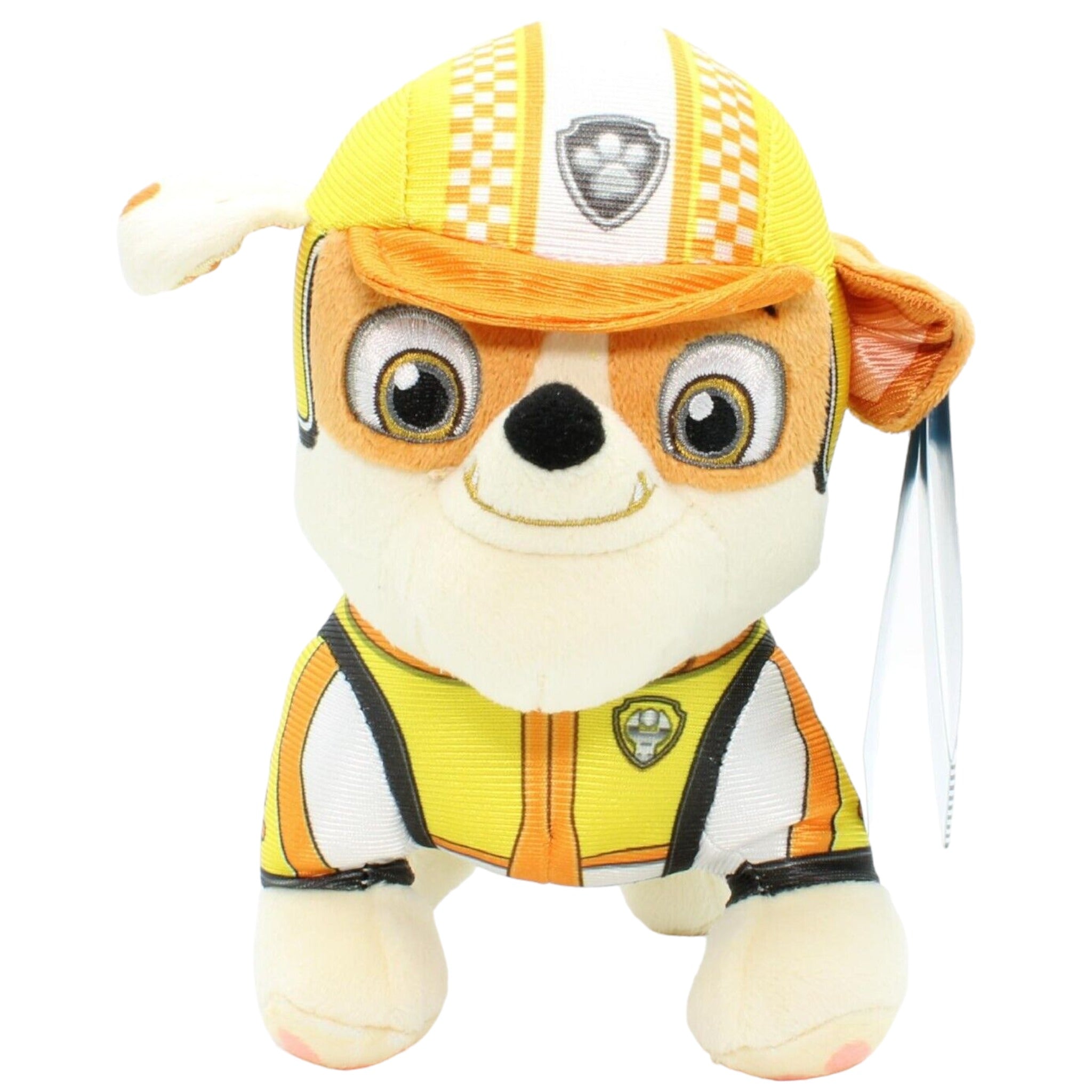 1230630 Spin Master Rubble aus Paw Patrol - Ultimativer Kino Einsatz Kuscheltier Kumpel Leo neu